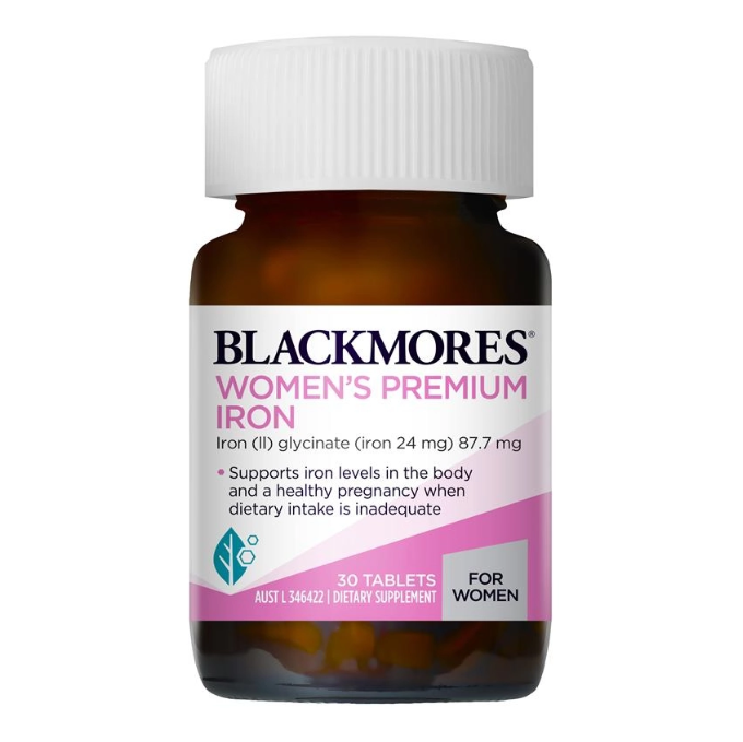 Viên sắt Blackmores Úc dành cho mẹ bầu 30v